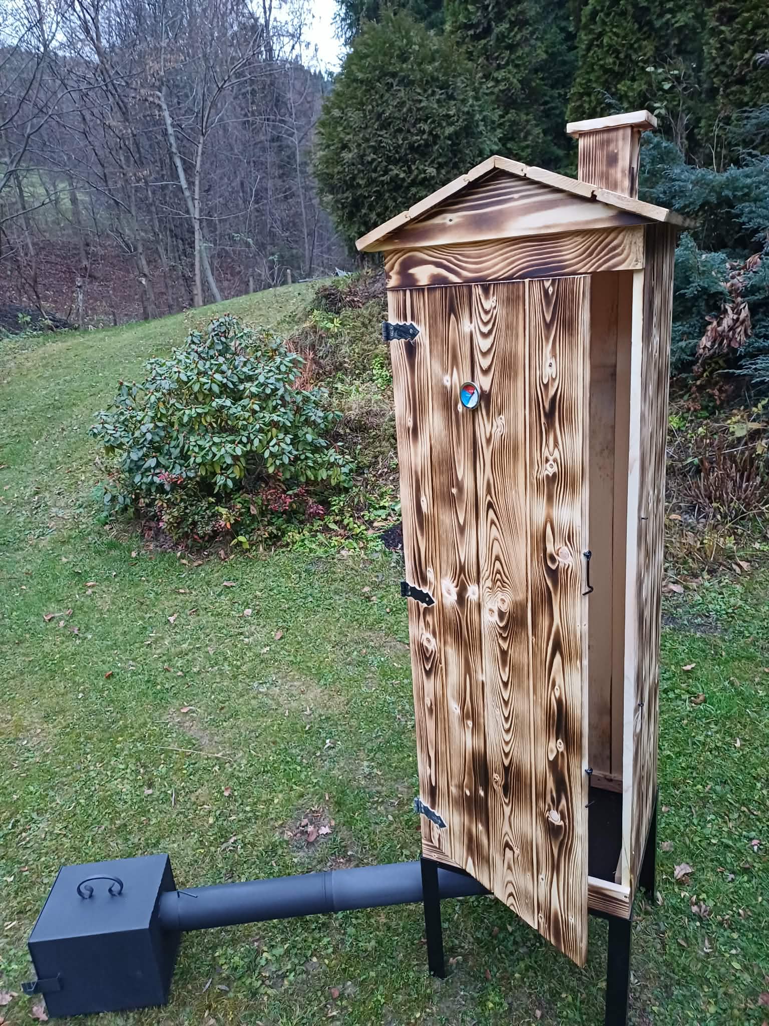 wędzarnia drewniana 200 cm wędzarnia drewniana 200 cm