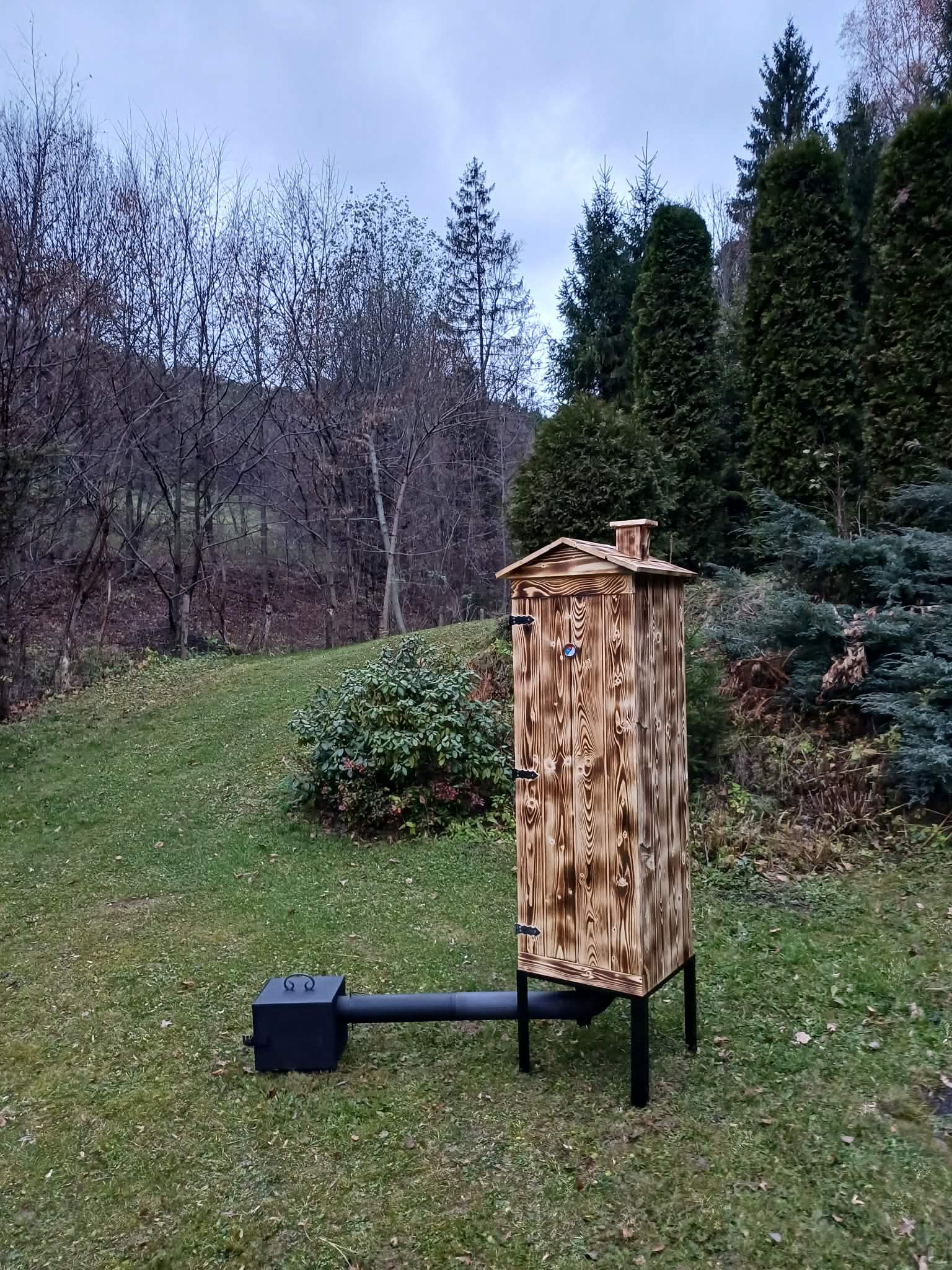 wędzarnia drewniana 200 cm wędzarnia drewniana 200 cm
